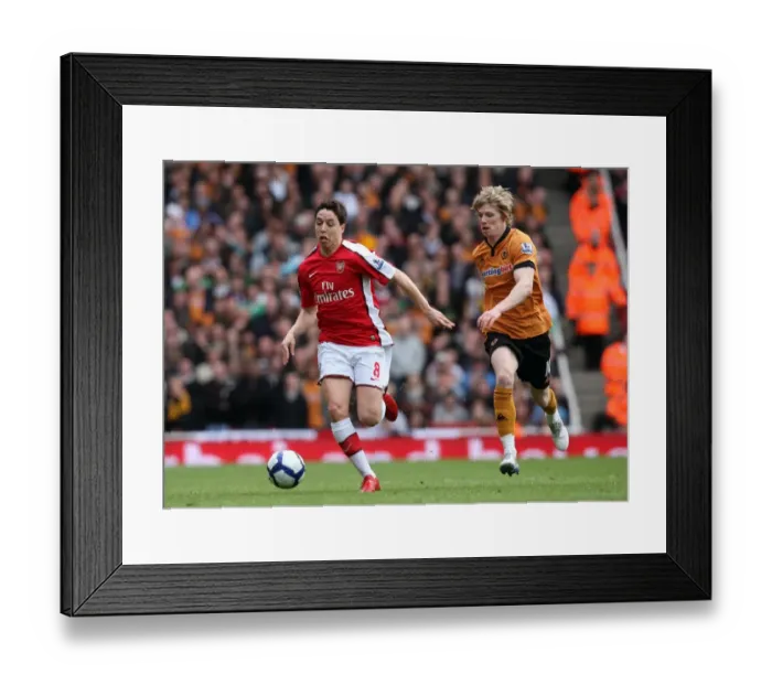 Framed Print : Arsenal v Wolverhampton Wanderers 2009-10