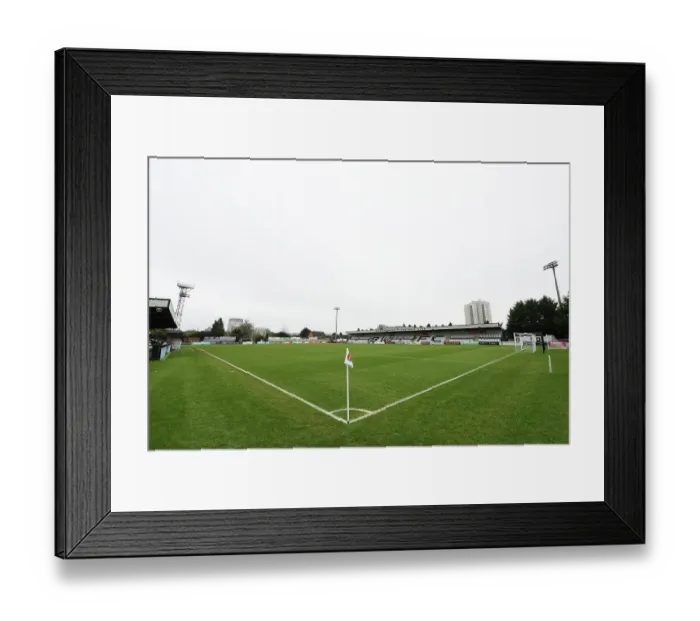 Framed Print : FA Cup Fourth Round: Electric Pre-Match Atmosphere at Arsenal Women vs Leeds United Women, Meadow Park
