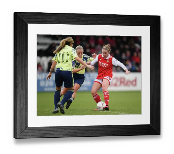 Framed Print : FA Cup Fourth Round Showdown: Kim Little's Dominant Performance for Arsenal Women Against Leeds United Women Framed Print : FA Cup Fourth Round Showdown: Kim Little's Dominant Performance for Arsenal Women Against Leeds United Women