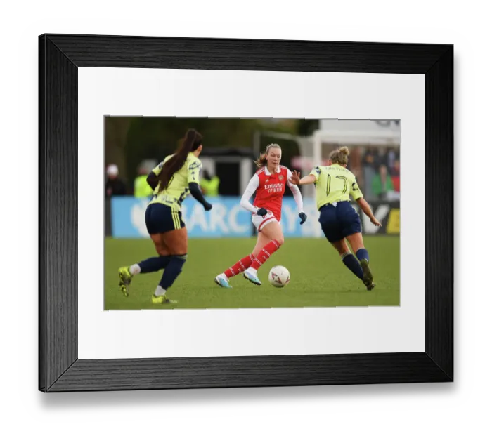 Framed Print : Arsenal Women vs Leeds United Women: FA Cup Fourth Round Clash at Meadow Park Framed Print : Arsenal Women vs Leeds United Women: FA Cup Fourth Round Clash at Meadow Park