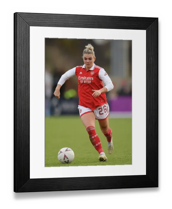 Framed Print : Arsenal Women vs Leeds United Women: FA Cup Fourth Round Showdown at Meadow Park Framed Print : Arsenal Women vs Leeds United Women: FA Cup Fourth Round Showdown at Meadow Park