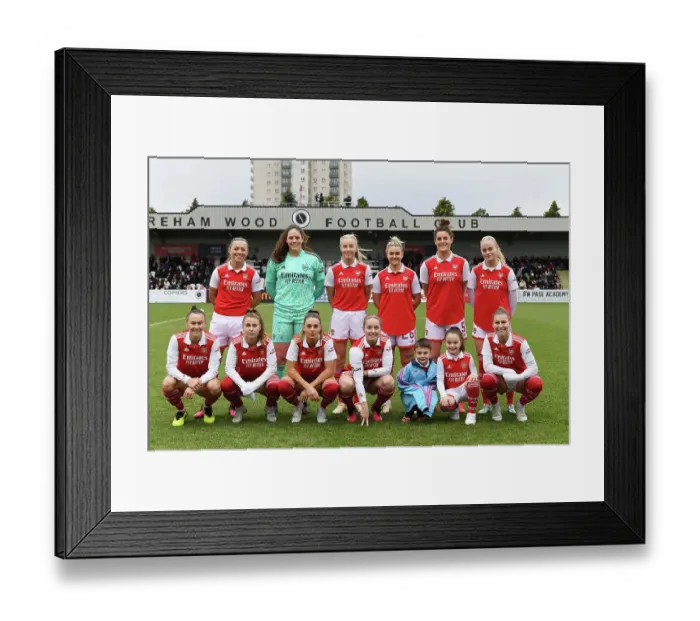 Framed Print : Arsenal Women vs Leeds United Women: FA Cup Fourth Round Showdown at Meadow Park