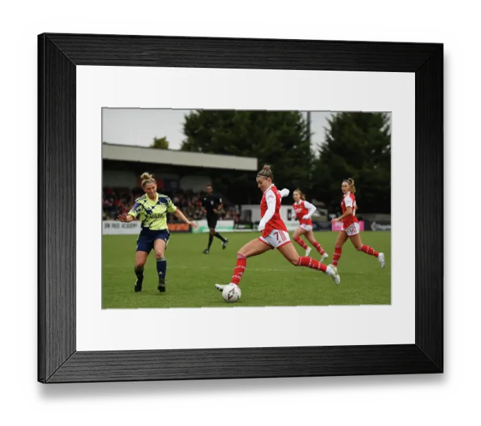 Framed Print : Arsenal Women vs Leeds United Women: FA Cup Fourth Round Battle at Meadow Park Framed Print : Arsenal Women vs Leeds United Women: FA Cup Fourth Round Battle at Meadow Park