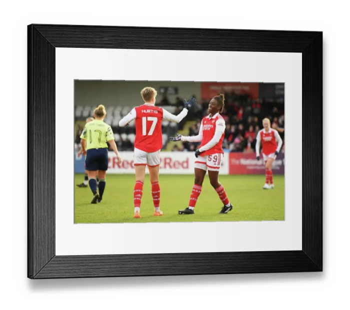 Framed Print : Arsenal Women's FA Cup Surge: Michelle Agyemang Scores Historic Eight-Goal Haul vs. Leeds Framed Print : Arsenal Women's FA Cup Surge: Michelle Agyemang Scores Historic Eight-Goal Haul vs. Leeds