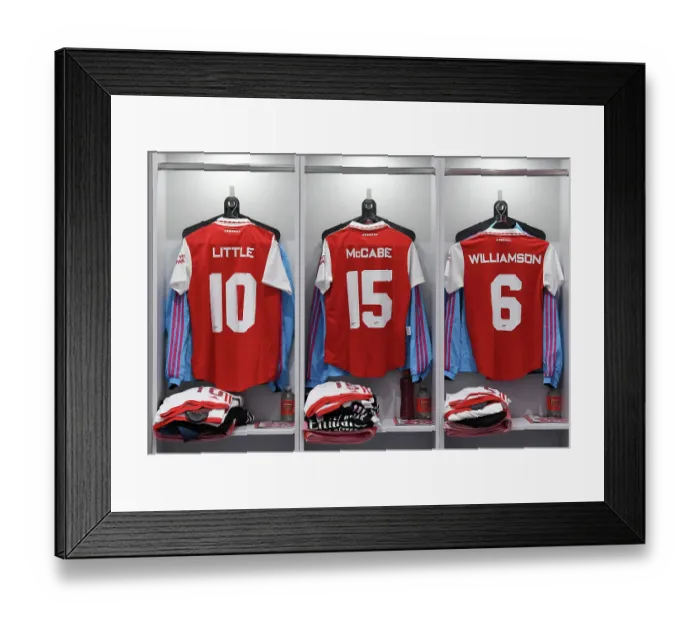 Framed Print : Arsenal Women's FA Cup: Preparation and Pride - Arsenal Dressing Room Moment before Face-off against Leeds Framed Print : Arsenal Women's FA Cup: Preparation and Pride - Arsenal Dressing Room Moment before Face-off against Leeds