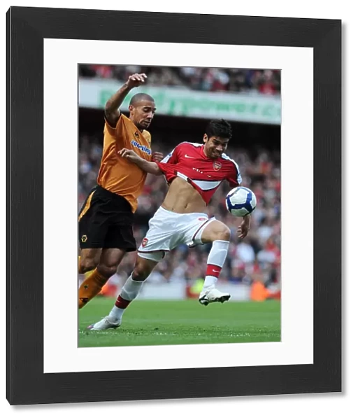Eduardo (Arsenal) Carl Henry (Wolves). Arsenal 1: 0 Wolverhampton Wanderers
