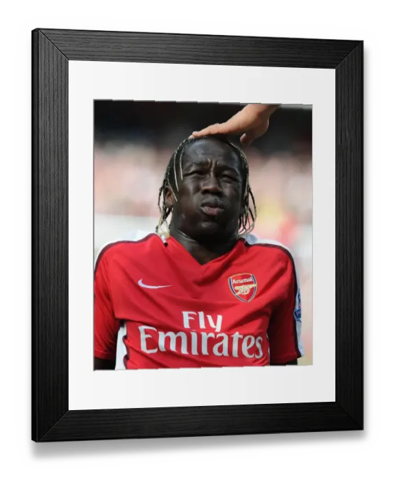 Framed Print : Arsenal's Sagna Secures 1-0 Victory Over Wolverhampton Wanderers