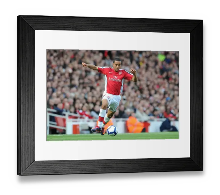 Framed Print : Theo Walcott's Strike: Arsenal's 1-0 FA Premier League Victory Over Wolverhampton Wanderers, 2010 Framed Print : Theo Walcott's Strike: Arsenal's 1-0 FA Premier League Victory Over Wolverhampton Wanderers, 2010