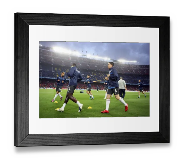 Framed Print : Samir Nasri (Arsenal). Barcelona 4: 1 Arsenal. UEFA Champions League. Quarter Final Framed Print : Samir Nasri (Arsenal). Barcelona 4: 1 Arsenal. UEFA Champions League. Quarter Final