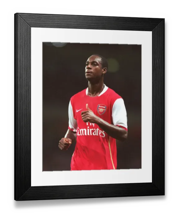 Framed Print : Justin Hoyte in Action: Arsenal's 2-1 Victory over Dinamo Zagreb in the UEFA Champions League Qualifier, Emirates Stadium, 2006 Framed Print : Justin Hoyte in Action: Arsenal's 2-1 Victory over Dinamo Zagreb in the UEFA Champions League Qualifier, Emirates Stadium, 2006