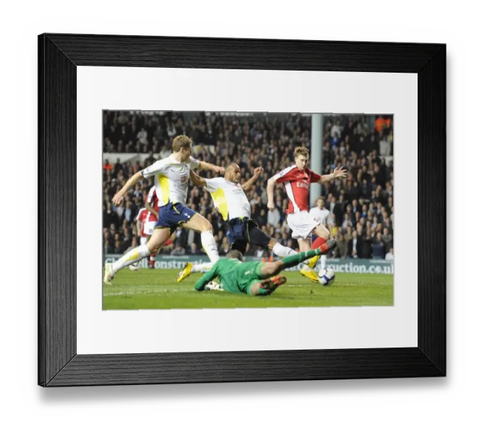 Framed Print : Bendtner's Stunner: Arsenal's Comeback Goal vs. Tottenham, 14-10 Framed Print : Bendtner's Stunner: Arsenal's Comeback Goal vs. Tottenham, 14-10
