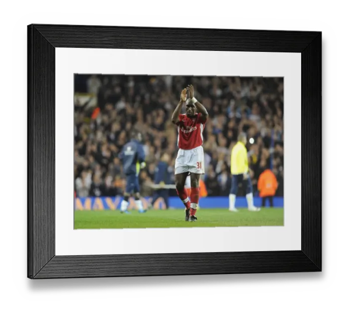 Framed Print : Sol Campbell's Emotional Return: Arsenal's Heartbreaking 2-1 Defeat at White Hart Lane, 2010