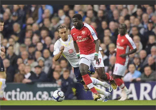 Emmanuel Eboue (Arsenal) Benoit Assou-Ekotto (Tottenham). Tottenham Hotspur 2: 1 Arsenal