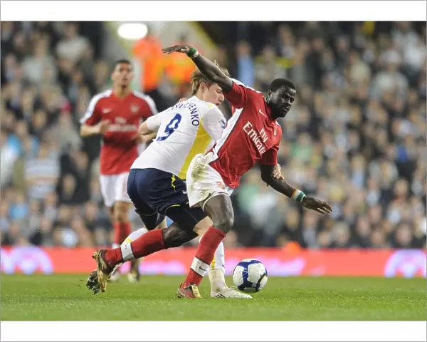 Emmanuel Eboue (Arsenal) Roman Pavlyuchenko (Tottenham). Tottenham Hotspur 2: 1 Arsenal