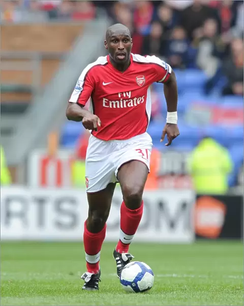 Sol Campbell (Arsenal). Wigan Athletic 3: 2 Arsenal, FA Barclays Premier League