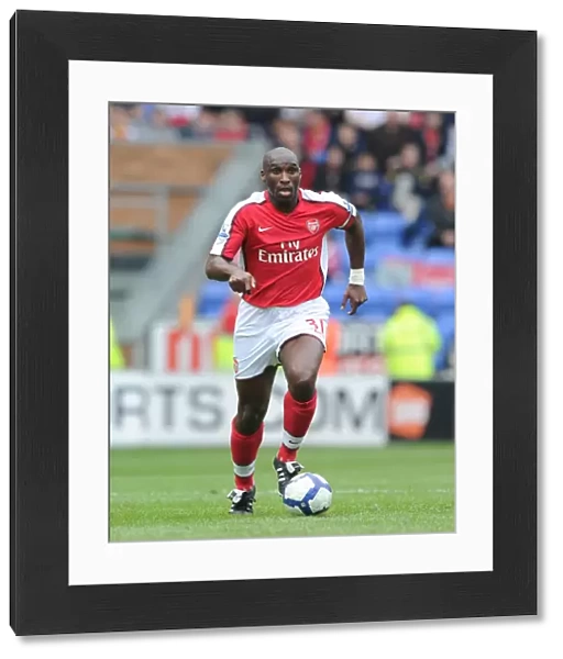 Sol Campbell (Arsenal). Wigan Athletic 3: 2 Arsenal, FA Barclays Premier League