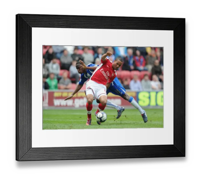 Framed Print : Theo Walcott's Thrilling Goal: Arsenal's Comeback at Wigan (FA Premier League, 18 / 4 / 2010) Framed Print : Theo Walcott's Thrilling Goal: Arsenal's Comeback at Wigan (FA Premier League, 18 / 4 / 2010)