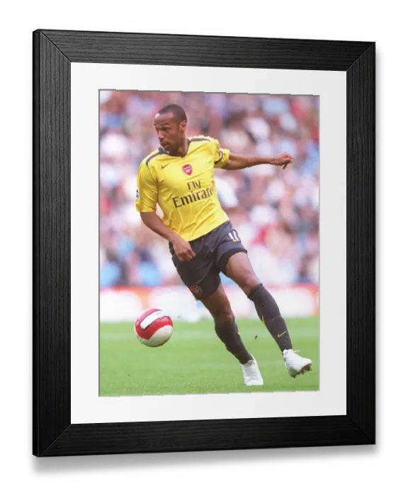 Framed Print : Thierry Henry's Lone Glory: Manchester City 1-0 Arsenal, FA Premiership, 2006 Framed Print : Thierry Henry's Lone Glory: Manchester City 1-0 Arsenal, FA Premiership, 2006