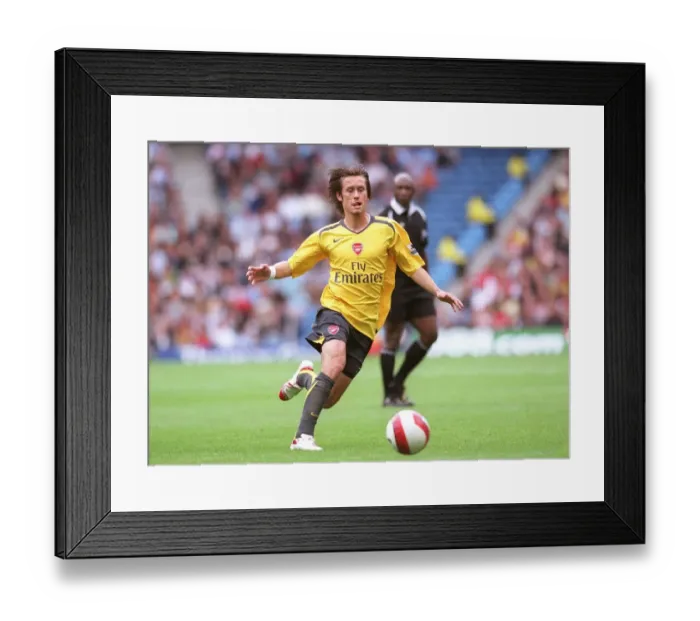 Framed Print : Lone Warrior: Rosicky's Heartbreaking Performance in Manchester City's 1-0 FA Premiership Win Over Arsenal Framed Print : Lone Warrior: Rosicky's Heartbreaking Performance in Manchester City's 1-0 FA Premiership Win Over Arsenal