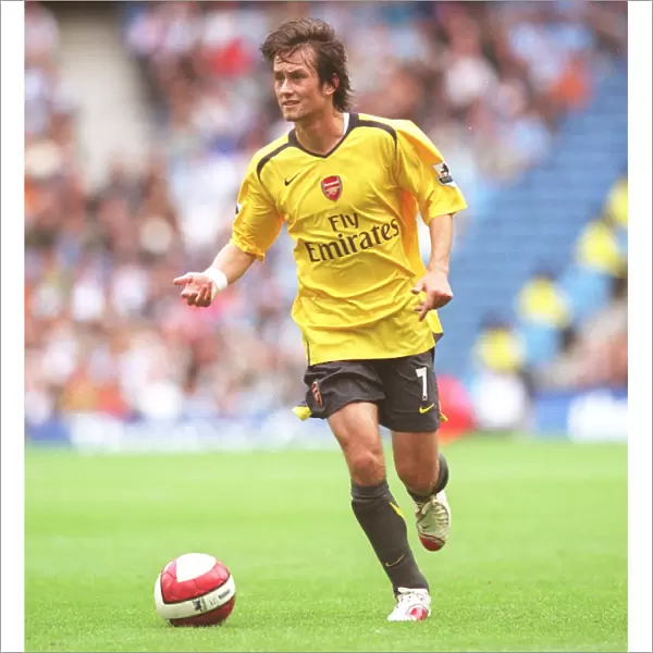 Tomas Rosicky (Arsenal). Manchester City 1:0 Arsenal. FA Premiership. City of Manchester Stadium, 26 / 8 / 06