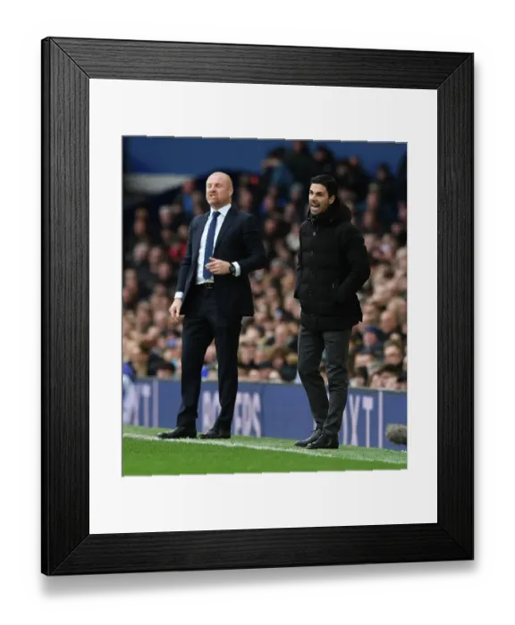 Framed Print : Mikel Arteta at Goodison Park: Arsenal vs Everton, Premier League 2022-23 Framed Print : Mikel Arteta at Goodison Park: Arsenal vs Everton, Premier League 2022-23
