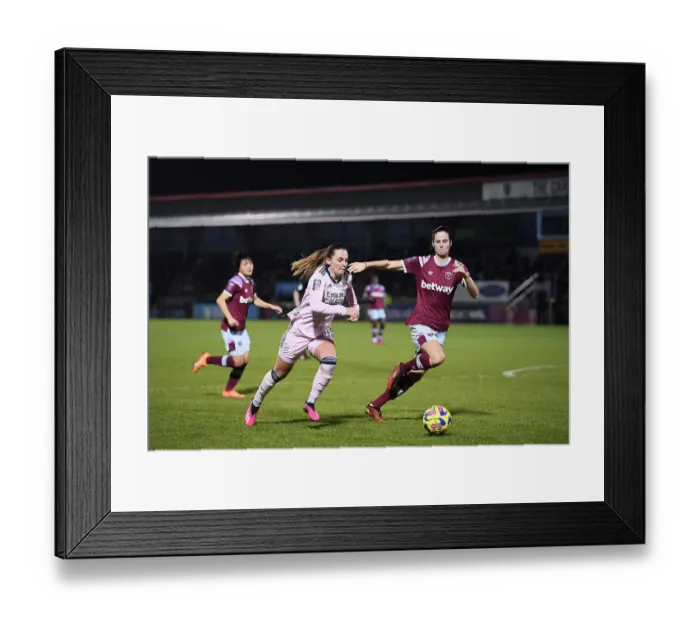 Framed Print : Arsenal Women vs. West Ham United: FA WSL Clash Framed Print : Arsenal Women vs. West Ham United: FA WSL Clash