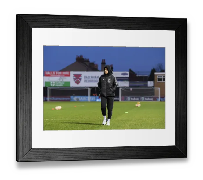 Framed Print : Arsenal's Sabrina D'Angelo Gears Up for West Ham Showdown in Women's Super League Framed Print : Arsenal's Sabrina D'Angelo Gears Up for West Ham Showdown in Women's Super League
