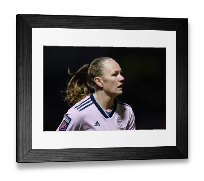 Framed Print : Arsenal's Frida Maanum in Action: Thrilling Showdown against West Ham United in Barclays Women's Super League Framed Print : Arsenal's Frida Maanum in Action: Thrilling Showdown against West Ham United in Barclays Women's Super League