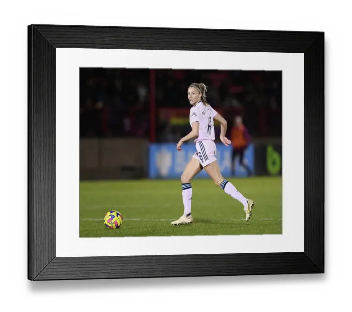 Framed Print : Arsenal's Leah Williamson in Action: Arsenal vs. West Ham United (FA Women's Super League) Framed Print : Arsenal's Leah Williamson in Action: Arsenal vs. West Ham United (FA Women's Super League)