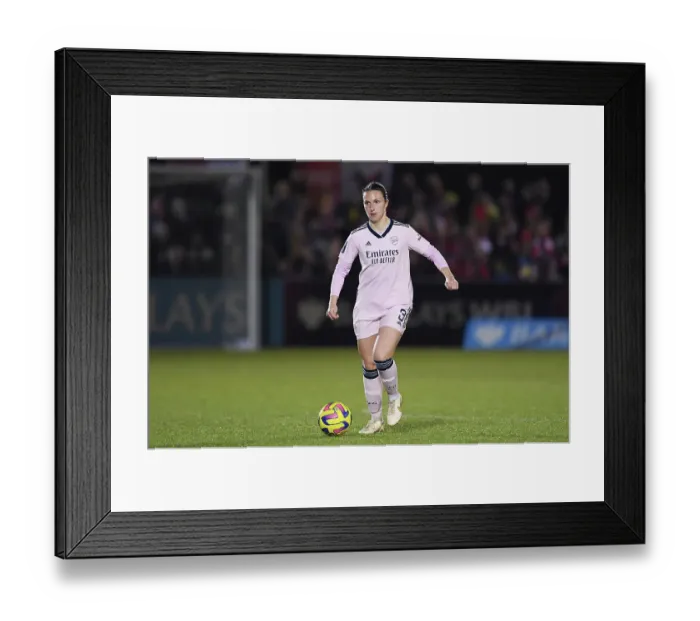 Framed Print : Arsenal's Lotte Wubben-Moy in Action during FA Women's Super League Match Framed Print : Arsenal's Lotte Wubben-Moy in Action during FA Women's Super League Match