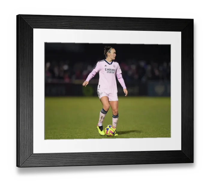 Framed Print : Caitlin Foord Shines: Arsenal Women's Super League Victory Over West Ham United