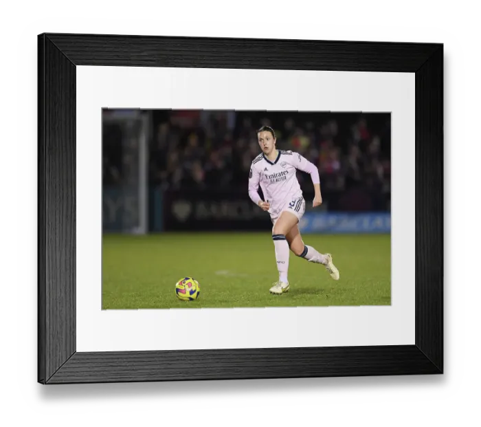 Framed Print : Arsenal's Lotte Wubben-Moy in Action against West Ham United in FA Women's Super League Framed Print : Arsenal's Lotte Wubben-Moy in Action against West Ham United in FA Women's Super League