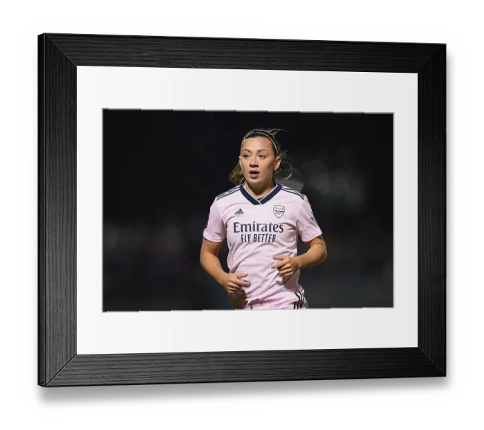 Framed Print : Arsenal's Katie McCabe in Action against West Ham United in Barclays Women's Super League Framed Print : Arsenal's Katie McCabe in Action against West Ham United in Barclays Women's Super League