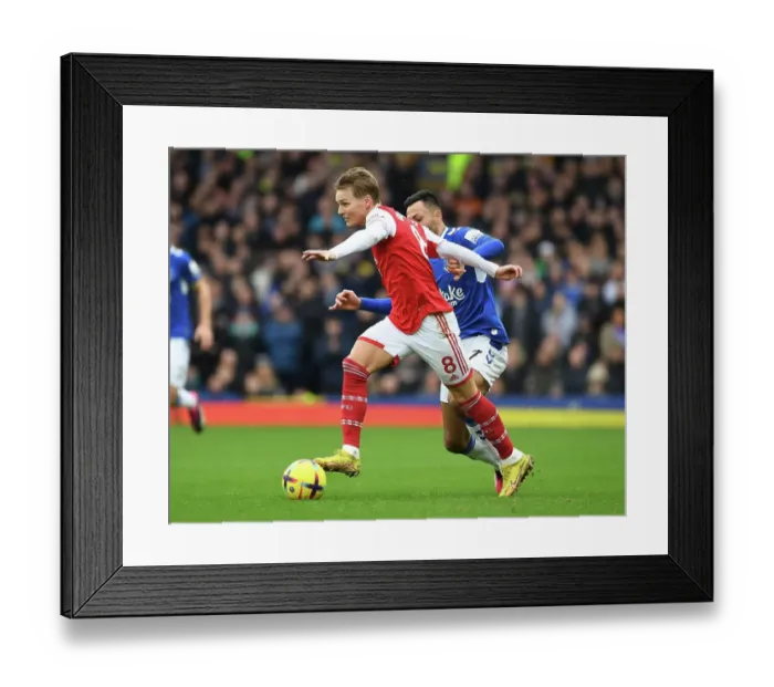 Framed Print : Martin Odegaard vs. Dwight McNeil: Battle at Goodison Park - Everton vs. Arsenal, Premier League 2022-23 Framed Print : Martin Odegaard vs. Dwight McNeil: Battle at Goodison Park - Everton vs. Arsenal, Premier League 2022-23