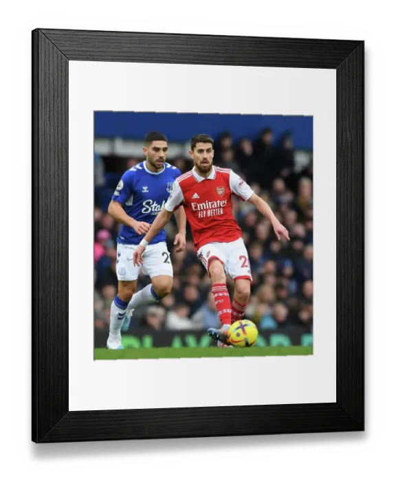Framed Print : Jorginho Breaks Past Neal Maupay: Arsenal vs. Everton, Premier League 2022-23 Framed Print : Jorginho Breaks Past Neal Maupay: Arsenal vs. Everton, Premier League 2022-23