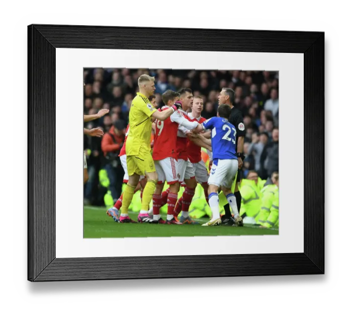 Framed Print : Clash at Goodison Park: Everton vs. Arsenal, Premier League 2022-23 Framed Print : Clash at Goodison Park: Everton vs. Arsenal, Premier League 2022-23