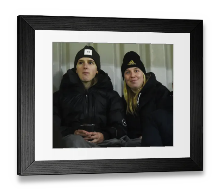 Framed Print : Miedema vs Mead: Showdown in FA WSL Cup Semi-Final - Arsenal Women vs Manchester City Women