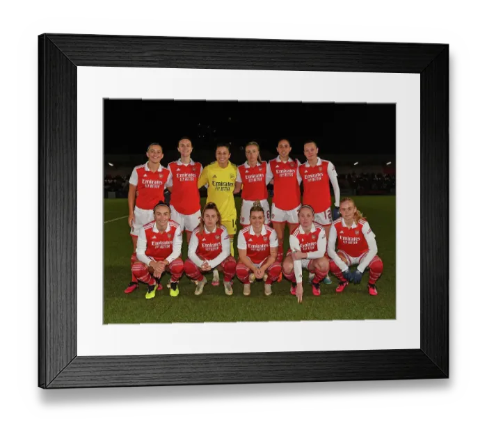 Framed Print : Arsenal Women vs Manchester City: FA Women's League Cup Semi-Final Showdown