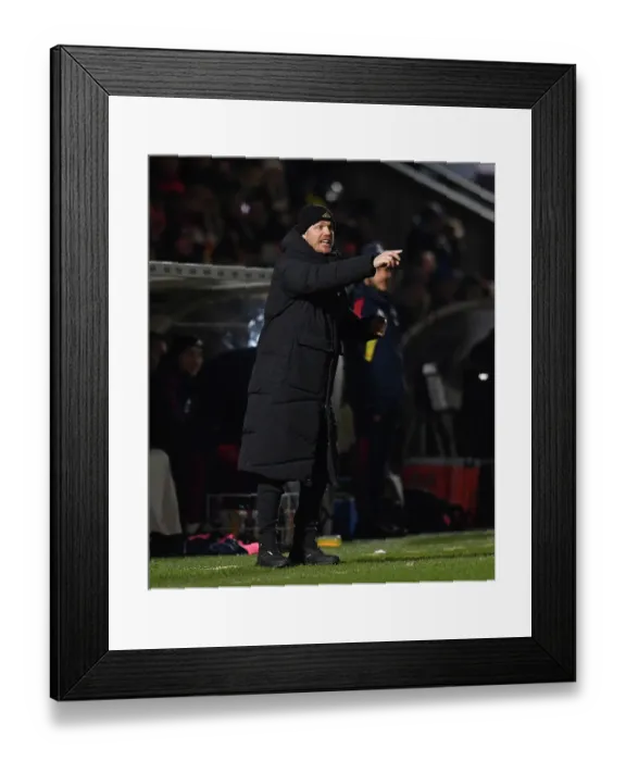 Framed Print : Arsenal Women vs Manchester City: FA Women's League Cup Semi-Final - Jonas Eidevall's Leadership Framed Print : Arsenal Women vs Manchester City: FA Women's League Cup Semi-Final - Jonas Eidevall's Leadership