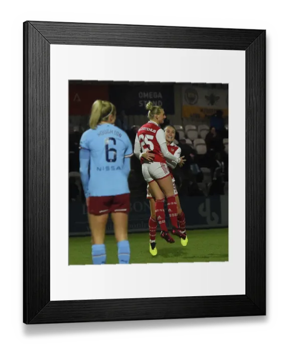 Framed Print : Stina Blackstenius Scores Dramatic FA Cup Semi-Final Winning Goal for Arsenal Women Against Manchester City Framed Print : Stina Blackstenius Scores Dramatic FA Cup Semi-Final Winning Goal for Arsenal Women Against Manchester City
