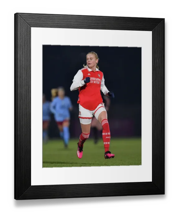 Framed Print : Arsenal Women vs Manchester City Women: FA WSL Cup Semi-Final Showdown