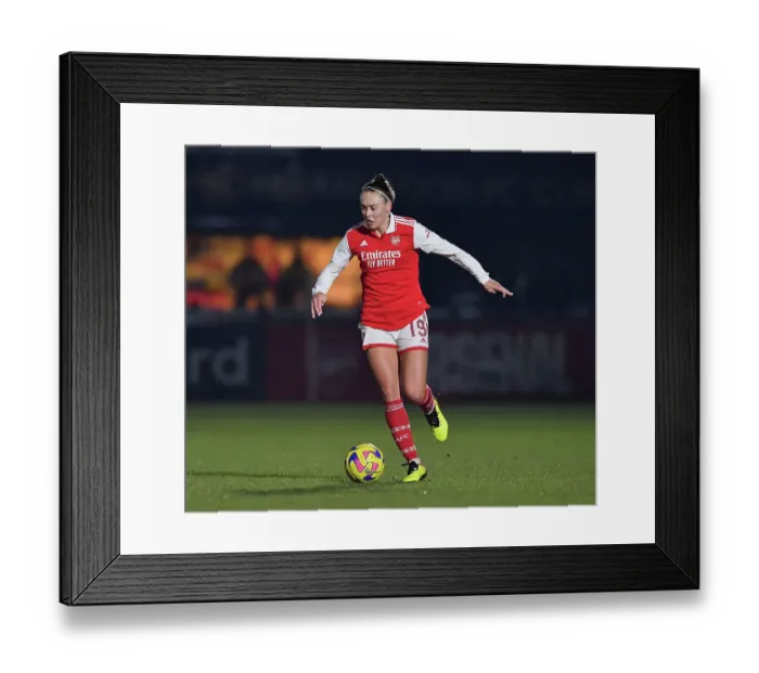 Framed Print : Arsenal Women vs Manchester City Women: FA WSL Cup Semi-Final Showdown