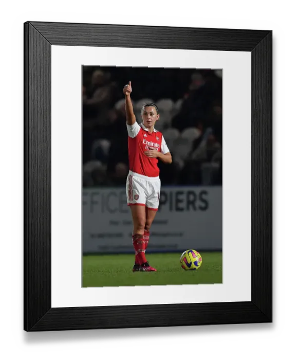 Framed Print : Arsenal Women vs Manchester City Women: FA WSL Cup Semi-Final Showdown
