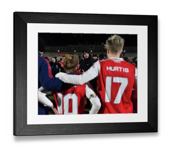 Framed Print : Arsenal Women vs Manchester City Women: FA WSL Cup Semi-Final Clash Framed Print : Arsenal Women vs Manchester City Women: FA WSL Cup Semi-Final Clash