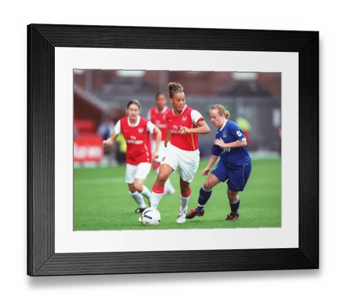 Framed Print : Lianne Sanderson (Arsenal Ladies)