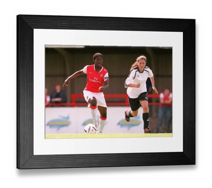 Framed Print : Anita Asante's Dominant Performance: Arsenal Ladies Crush Fulham Ladies 14-0 Framed Print : Anita Asante's Dominant Performance: Arsenal Ladies Crush Fulham Ladies 14-0