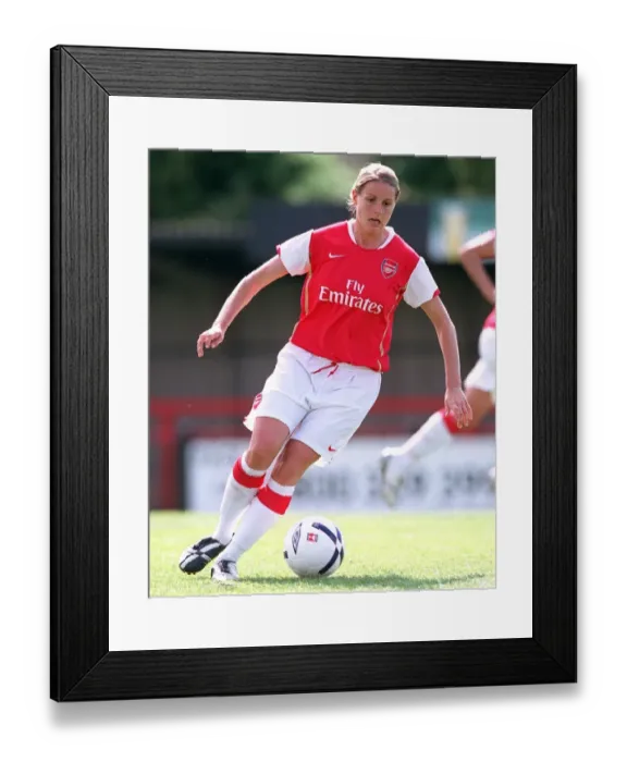 Framed Print : Kelly Smith's Dominant Performance: Arsenal Women Crush Fulham 14-0 Framed Print : Kelly Smith's Dominant Performance: Arsenal Women Crush Fulham 14-0