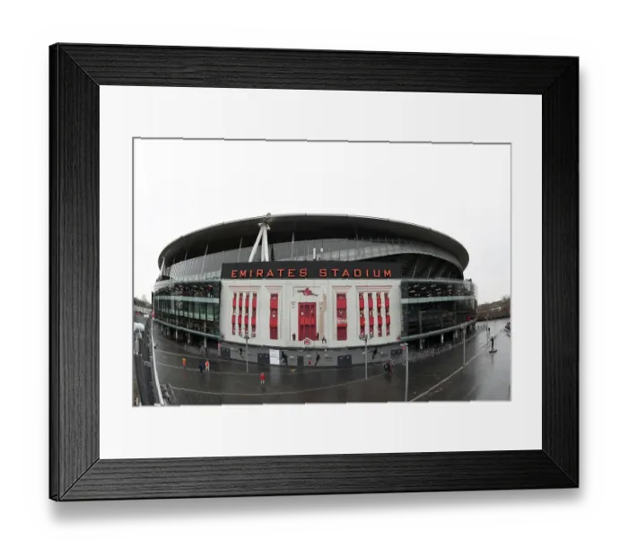 Framed Print : Arsenal vs Brentford: Battle at the Emirates in Premier League