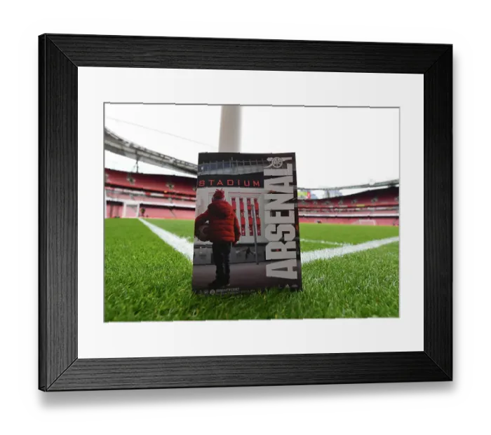 Framed Print : Arsenal vs. Brentford: Premier League Showdown at Emirates Stadium