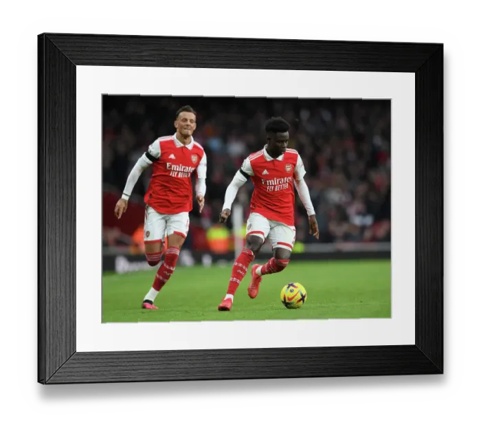 Framed Print : Bukayo Saka in Action: Arsenal's Star Performance Against Brentford, Premier League 2022-23 Framed Print : Bukayo Saka in Action: Arsenal's Star Performance Against Brentford, Premier League 2022-23
